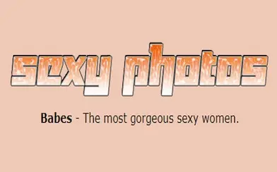 Sexy Babe Photos Logo